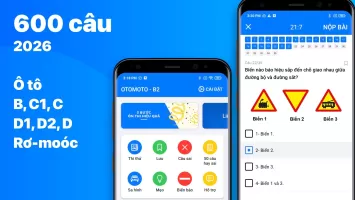 Ôn Thi GPLX 600 Câu 2025 B C