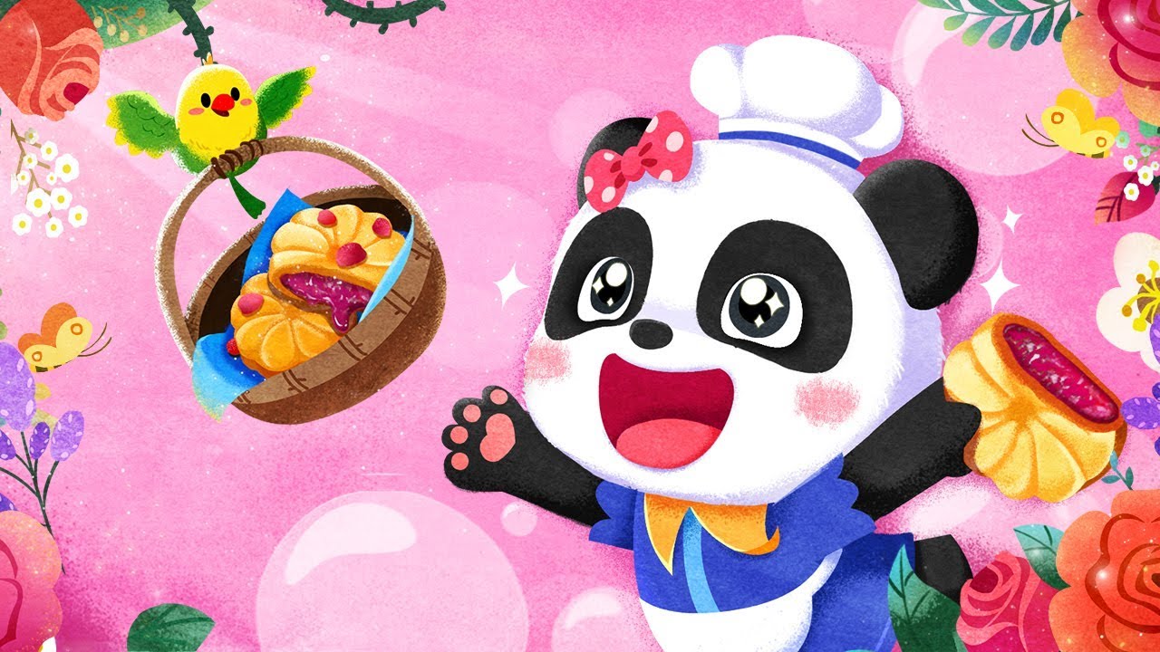 Little Panda's Fashion Flower DIY | Learn Colors | Kids Kitchen | Kids Games | BabyBus