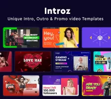 Intro Promo Video Maker Introz