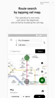 Rail Map / Journey planner