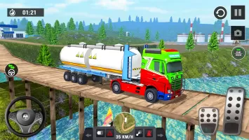 Oil Truck Games: Driving Games