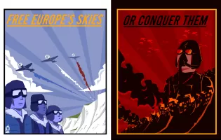 Sky On Fire : 1940