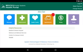 MEDITECH MHealth