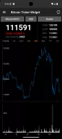 Bitcoin Ticker Widget
