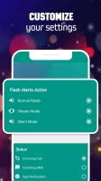 Flash Alerts: Calls & Messages