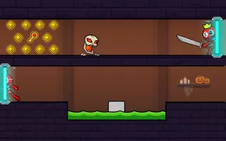 Red Stick Boy: Adventure Game