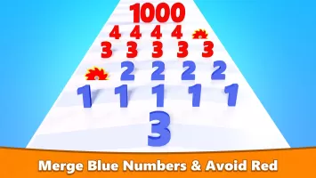 Number Run & Merge Master Game