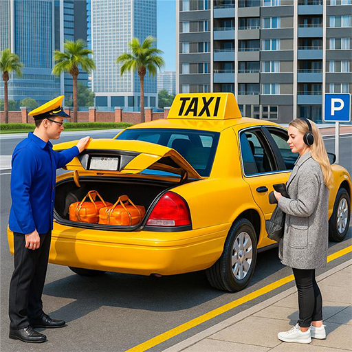 City Taxi Driving: Taxi Games