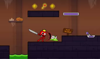 Red Stick Boy: Adventure Game