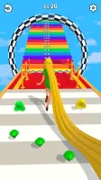 LongHair Girl Runner Hair 3D