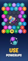 Merge Hexa - Number Puzzle