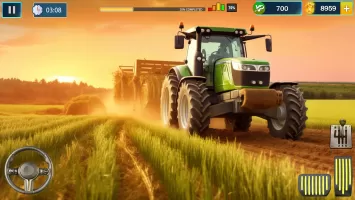 Farming Game: Tractor Driving