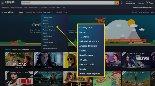 How to Search on Prime Video？