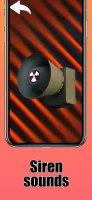 Nuclear siren sounds