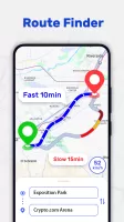 GPS Navigation Route Finder