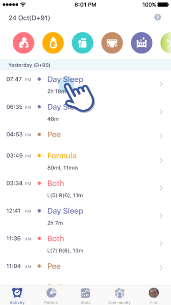 BabyTime (Tracking & Analysis)