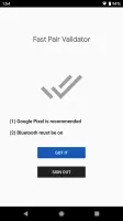 Fast Pair Validator