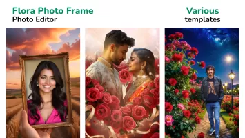 Flora Photo Frame Photo Editor