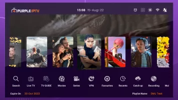 IPTV Smart Purple Player