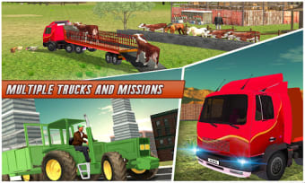 Farm Animals Transport Truck
