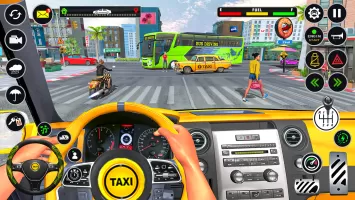 US Taxi Car Parking Simulator