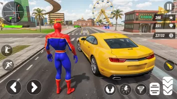 Spider Robot Hero Car Games