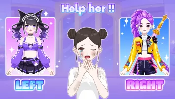 Left or right: Magic Dress up