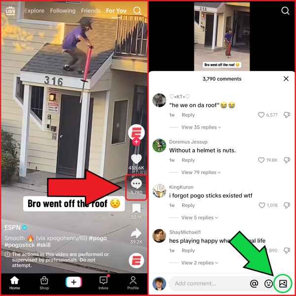 How to Comment Pictures on TikTok？
