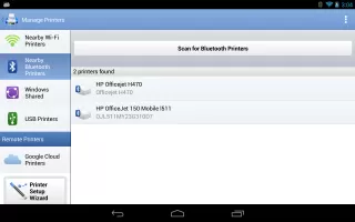 PrintHand Mobile Print