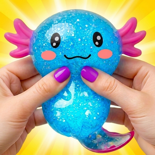 Squishy Magic: 3D Toy Coloring