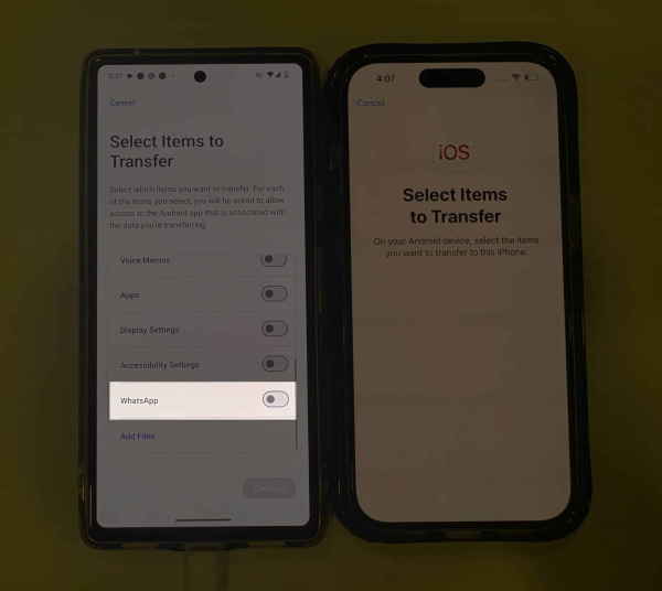 How to Transfer WhatsApp Data from Android to iPhone?