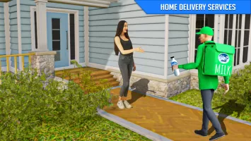 Milk Van Delivery Simulator