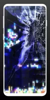 Prank Broken Screen Wallpaper