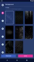 Black HD Clocks Live Wallpaper