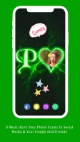 Lighting Text Photo Frames