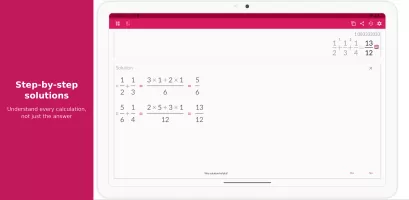 Fractions: calculate & compare