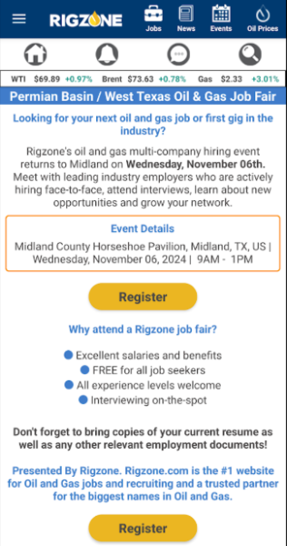 Oil & Gas Jobs News Oil Prices