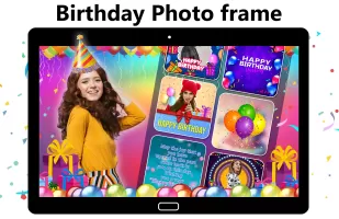 Birthday Photo Frame Maker App