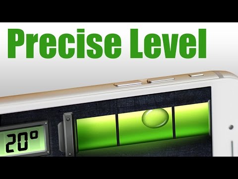 Precise Level (Spirit Level) - handy leveling app on iOS & Android