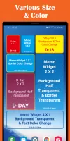 D-Day Counter & Memo Widget