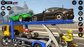 Car Transporter Trailer Truck