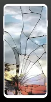 Prank Broken Screen Wallpaper