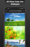 4D Photo Cube Live Wallpaper