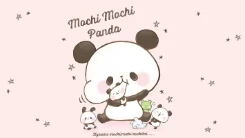 Wallpaper MOCHI MOCHI PANDA