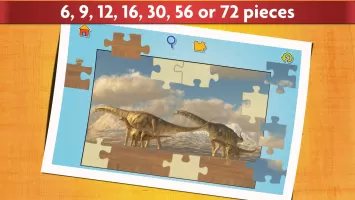 Dinosaurs Jigsaw Puzzles Game