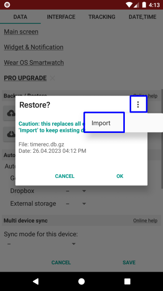 Time Recording - Timesheet App