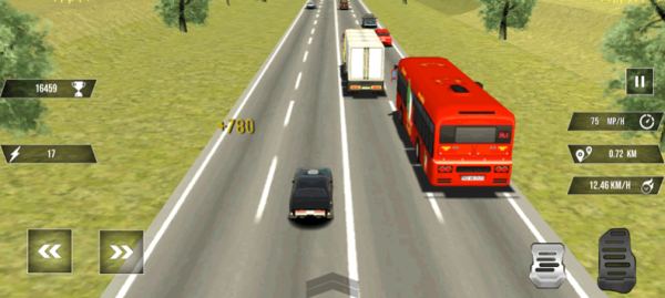 Heavy Traffic Rider Car Game
