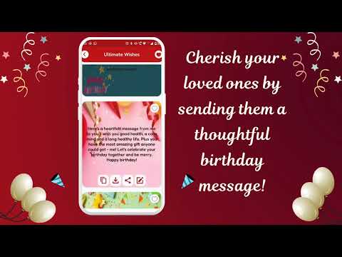 Birthday Card & Messages Wish