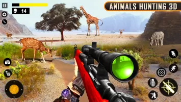 Wild Animal Hunting Games 3D