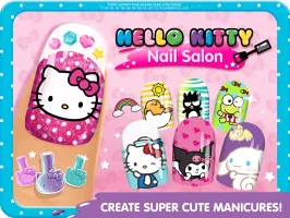 Hello Kitty Nail Salon